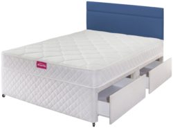 Airspring - Bower Memory - Double 4 Drawer - Divan